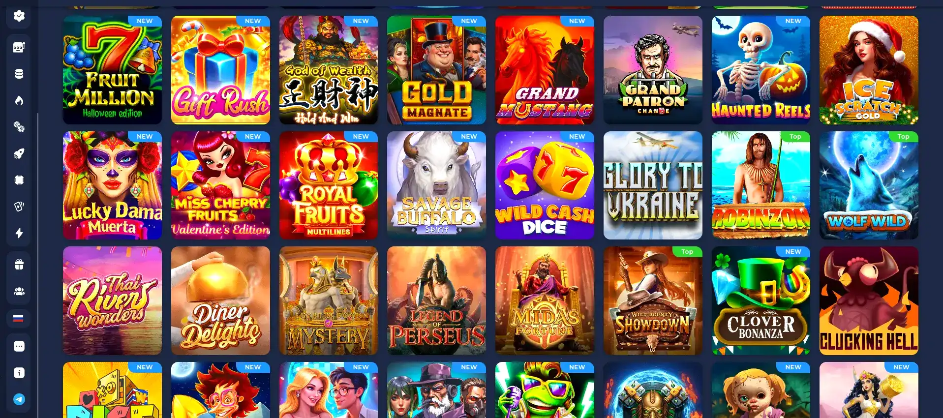Мобильная версия Jozz casino